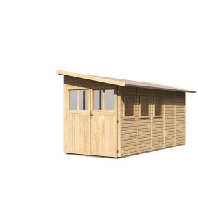  Karibu | Aanbouw Wandlitz 5 | Onbehandeld 200222-10